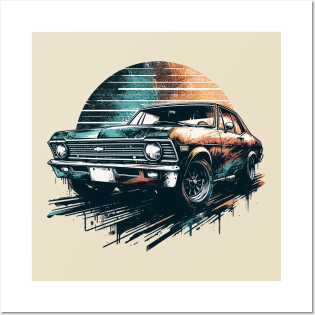 Chevy Nova Wall Art by Vehicles-Art